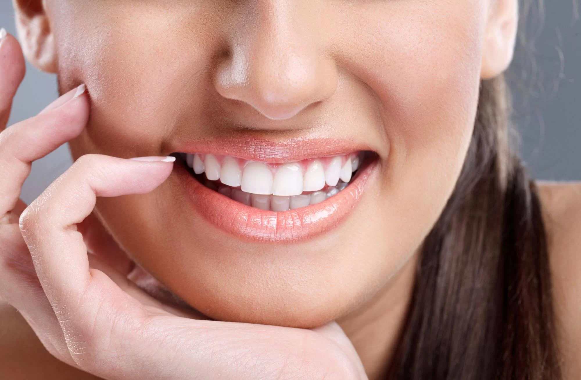 the patient's smile